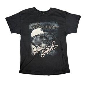 Vintage Dale Earnhardt The Intimidator Nascar Racing T Shirt Black Tee Size M